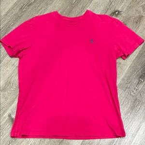 Polo by Ralph Lauren Vibrant Hot Pink Tee